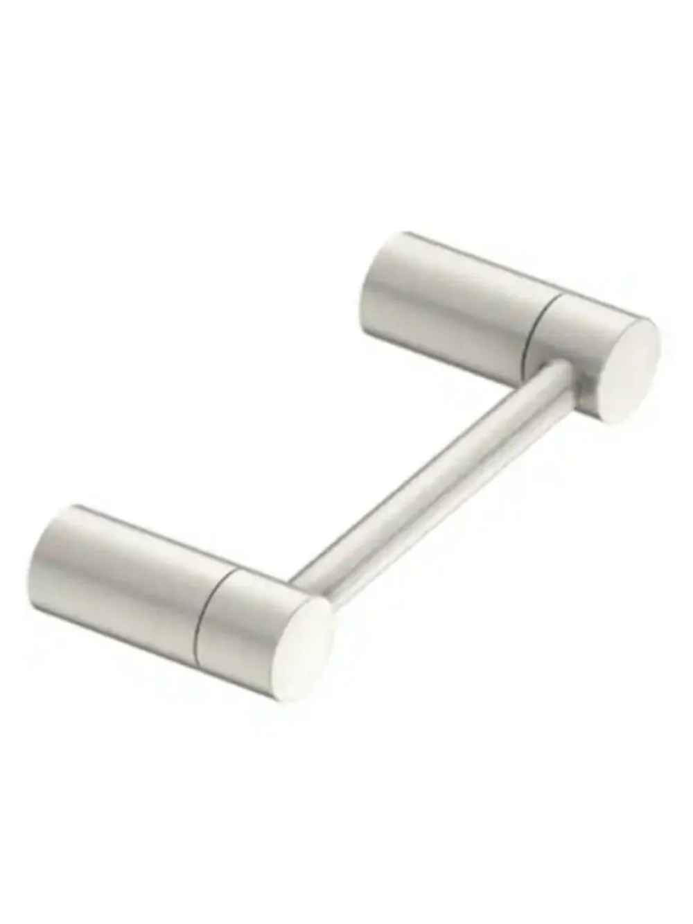 Align Pivoting Double Post Toilet Paper Holder in Brushed Nickel YB0408BN NIB